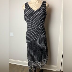 Eci Silk Beaded Dress 8